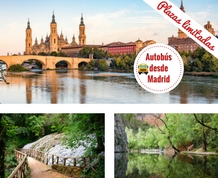 Primavera en Zaragoza y Monasterio de Piedra